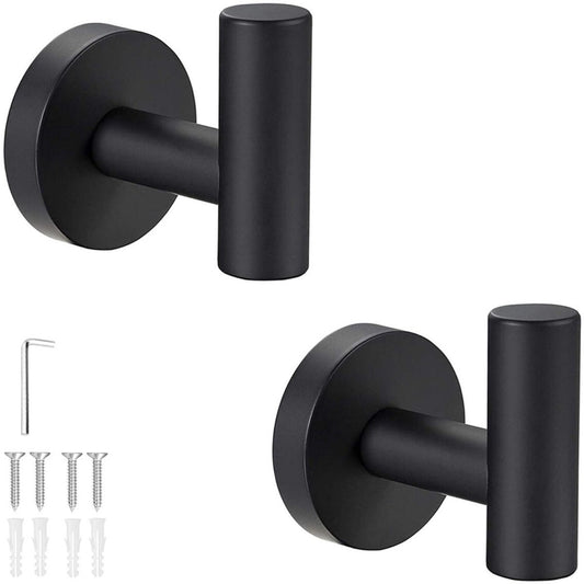 2 pieces - Towel hook - Hanging hooks - Hanging hooks - Bathroom towel hooks - Key hook - Clothes hook - Hat V1188-MS101-02370-1