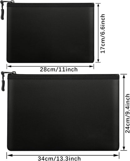 pieces - fireproof bag - A4/A5 - fireproof document holder - fireproof storage bag - fireproof money bag - V1188-MS101-02373-1