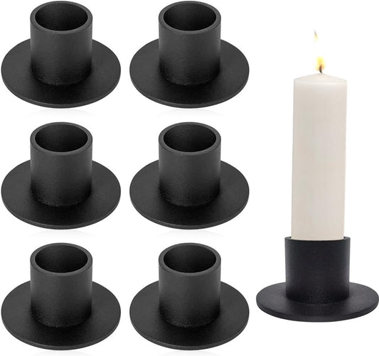 6 pieces - Candlesticks - Candle holder - Candle stand - metal candle holders - modern candle holders - home V1188-MS101-02375-1