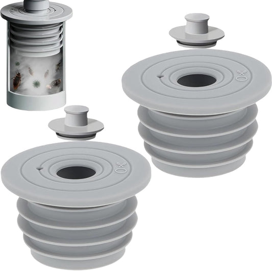 pieces - RF sealing ring - Sewer seals - applicable pipe inner diameter 45-50 mm - floor drain - drain pipe V1188-MS101-02385-1