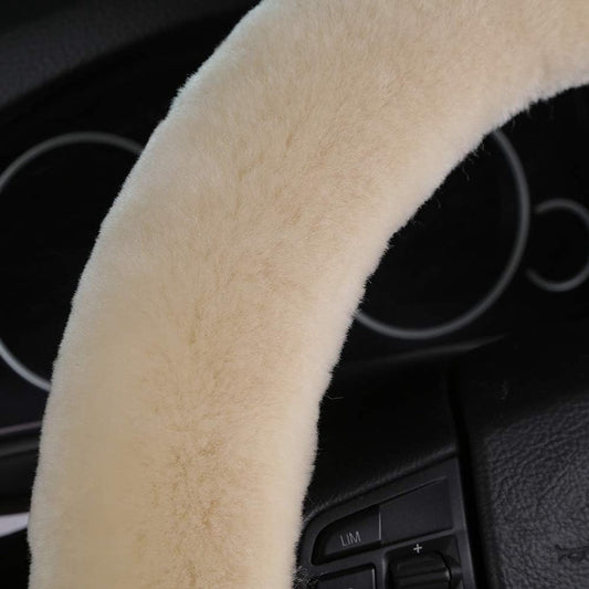 Plush Steering Wheel Cover - Car Steering Wheel Cover Plush - Car Steering Wheel Cover Set - Winter Steering V1188-MS101-02391-1