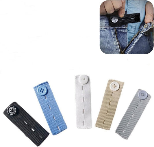 5 pieces - 83*24 mm - Button extender - Jeans button extension - Buttonhole extenders - waist extender for V1188-MS101-02402-1