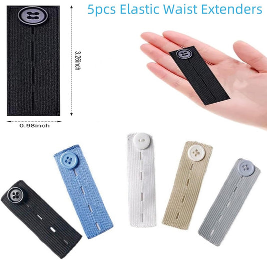 5 pieces - 83*24 mm - Button extender - Jeans button extension - Buttonhole extenders - waist extender for V1188-MS101-02402-1