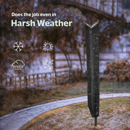 Dryer Cover - Protective Cover - Rotating Clothesline Cover Waterproof Fabric - 165x16x16 cm - Universal V1188-MS101-02404-1