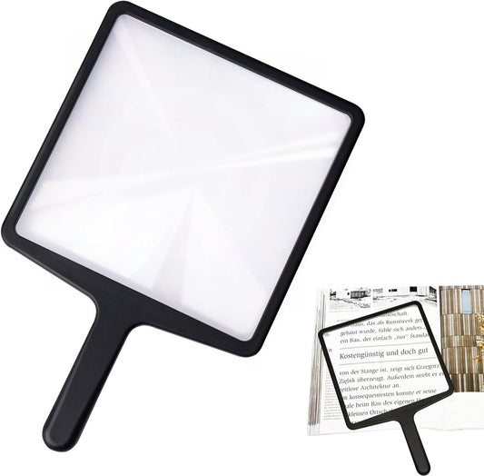 3X magnifying glass - reading magnifier - Reading magnifier for the visually impaired - Fresnel magnifying V1188-MS101-02408-1