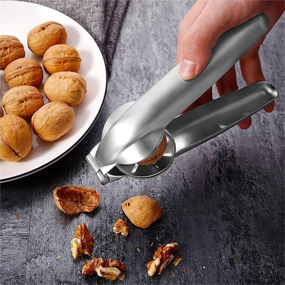 Chestnut opener - Nutcracker - Chestnut clip - Dried fruit opener - chestnut tongs - chestnut cutter - V1188-MS101-02416-1