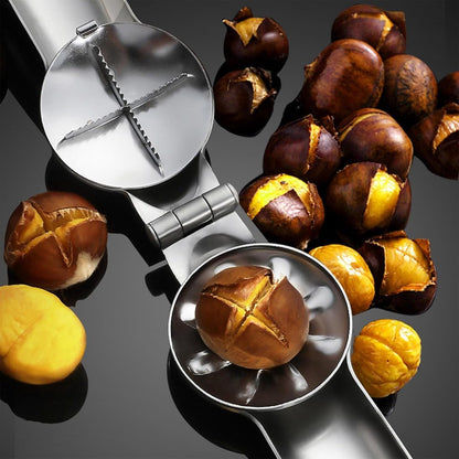 Chestnut opener - Nutcracker - Chestnut clip - Dried fruit opener - chestnut tongs - chestnut cutter - V1188-MS101-02416-1
