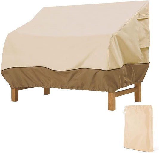 Garden Bench Cover - Protective Cover for 2-Seater Garden Bench - Bench Cover - Waterproof Garden Bench Cover V1188-MS101-02422-1