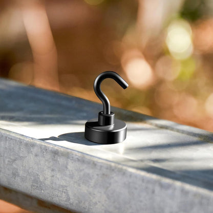 magnetic hook - 6 pieces for more than 5 kg - super strong pulling force - magnet with hook - heavy-duty V1188-MS101-02425-1