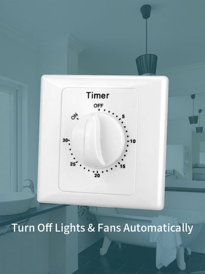 Countdown Switch - 30 minutes - Countdown timer switch - Mechanical countdown timer socket - time switch - V1188-MS101-02426-1