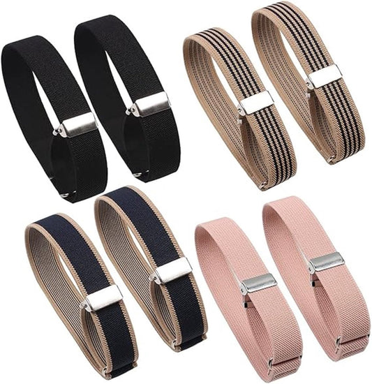 Sleeve Holder - 4 Pairs - Sleeve Holder - Sleeve Holders for Women and Men - Classic - Elastic - Women and V1188-MS101-02435-1