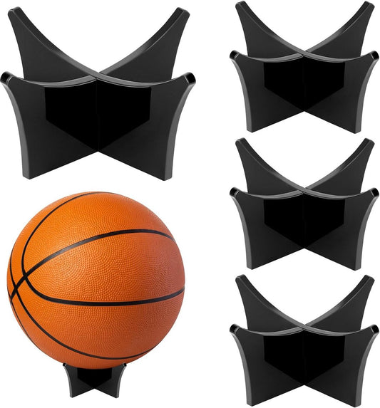 4 pieces - Ball holder - Ball rack - Ball stand - Acrylic ball rack - Ball storage rack - Display rack - V1188-MS101-02444-1