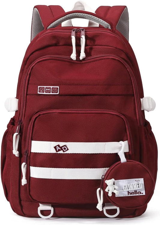 Waterproof backpack for girls - Girl Backpack - School backpack - lightweight school bag - School bag - Girls V1188-MS101-02448-1