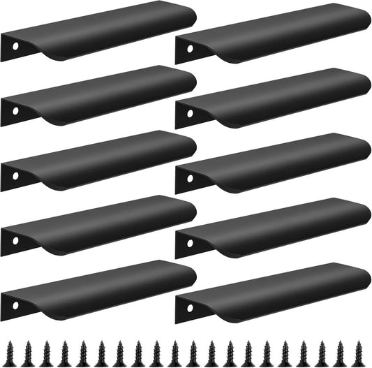 10 pieces - 150*40*17.5 mm - Cabinet handles - Drawer handles - Concealed handle - Aluminum alloy handle - V1188-MS101-02450-1