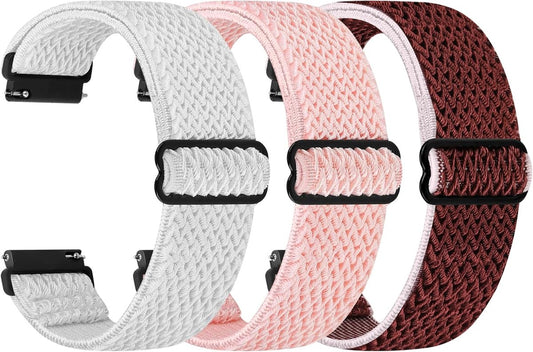Watch Strap - 3 Pieces - Watch Strap - 20mm Watch Strap - Adjustable - Watch Strap - Replacement Strap for V1188-MS101-02461-1