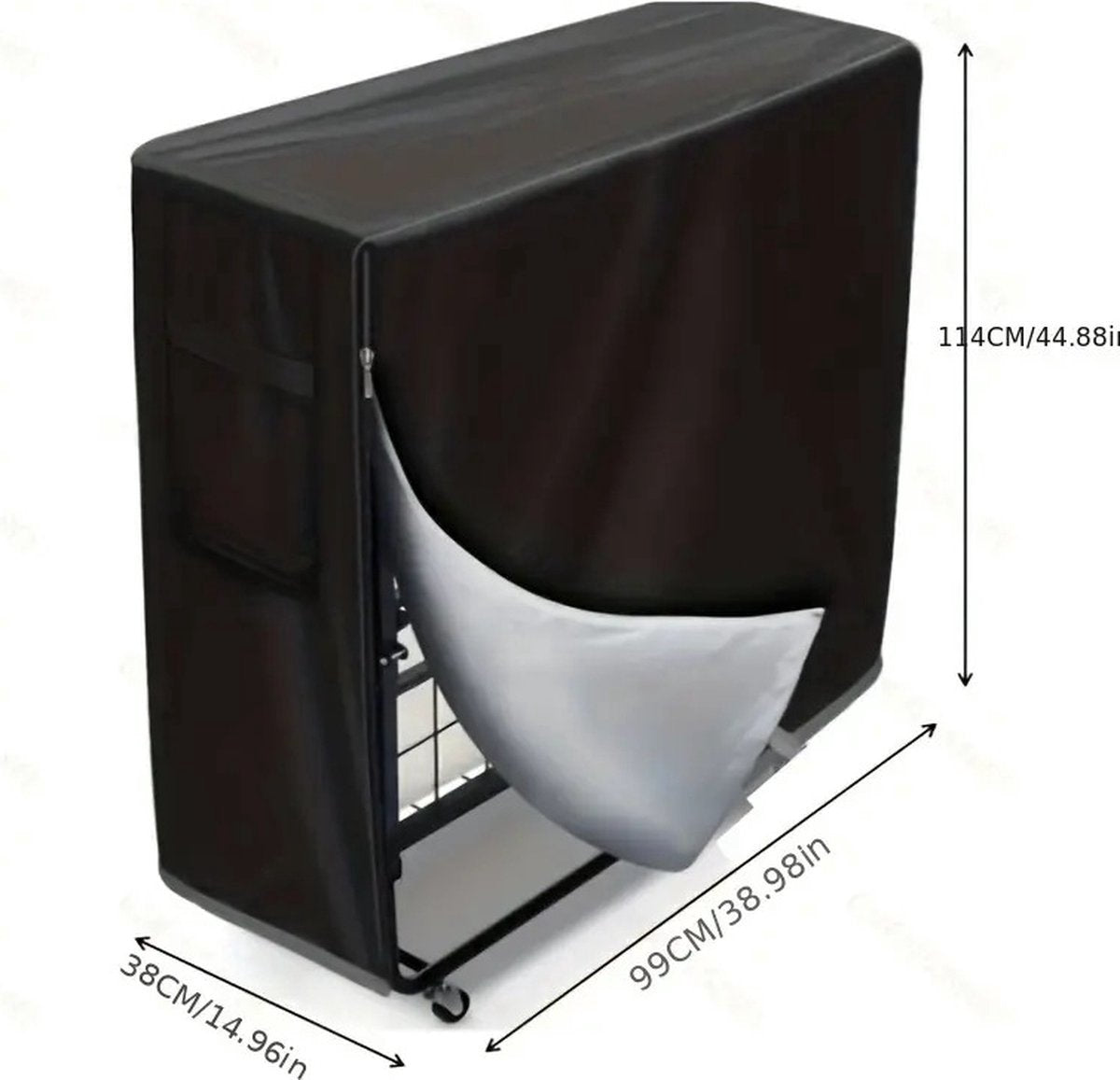 Foldable bed cover - waterproof - 1 piece - 99 x 38 x 114 cm V1188-MS101-02495-1