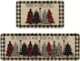 Kitchen runner 120x40 cm and 60x40 cm - Christmas rug - Kitchen mats runner - Kitchen rug carpet - kitchen V1188-MS101-02496-1