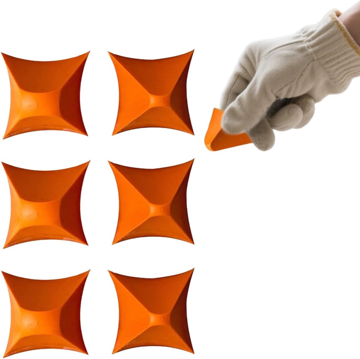 6 pieces - seam tools - reusable - silicone seam tools - silicone sealant tool - sealant applicator - kitchen V1188-MS101-02510-1