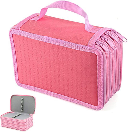 Pencil Case - Pencil Case with 72 compartments - Zippered Pencil Case - Large Pencil Case - Large Capacity - V1188-MS101-02513-1