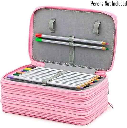 Pencil Case - Pencil Case with 72 compartments - Zippered Pencil Case - Large Pencil Case - Large Capacity - V1188-MS101-02513-1