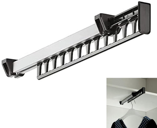 Extendable Clothes Rail - Adjustable Clothes Rail - Telescopic Extendable Clothes Rack - Extendable Clothes V1188-MS101-02514-1