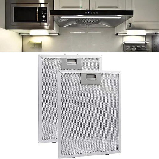 2 pieces - Grease filter - 267*305*9 mm - Range hood filters - 5-layer - Replacement filter for range hood - V1188-MS101-02517-1