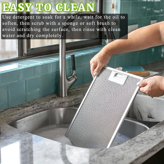 2 pieces - Grease filter - 267*305*9 mm - Range hood filters - 5-layer - Replacement filter for range hood - V1188-MS101-02517-1