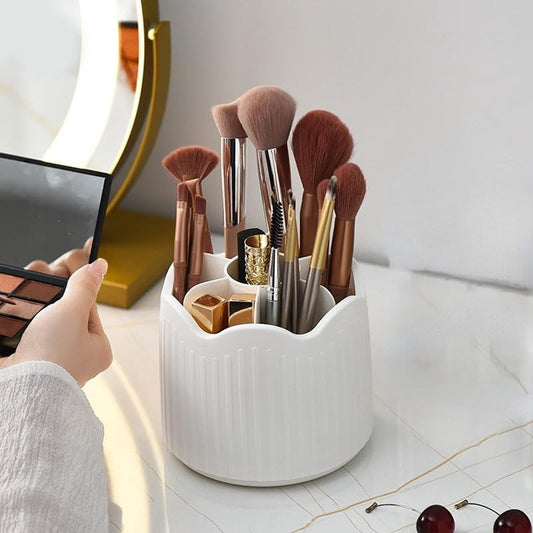 Makeup brush storage box - Makeup brush holder - 360-degree rotatable - Cosmetics storage box - Makeup brush V1188-MS101-02530-1