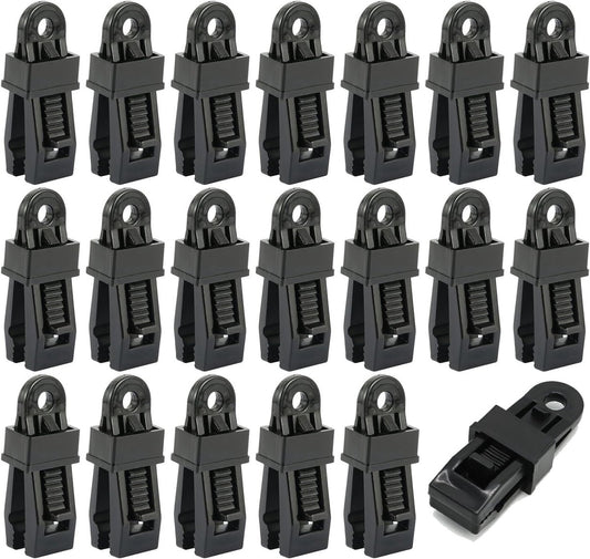 20 pieces - Tent clamps - Tarpaulin clips - Tent clip - tent clip awning clip - camping awning clip - V1188-MS101-02535-1