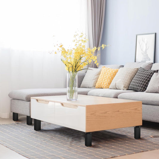 pieces - Furniture legs - 10 cm - Adjustable furniture feet - Adjustable table legs - sofa feet - bed feet - V1188-MS101-02539-1