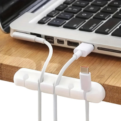 3 pieces - Cable holder - Cable clamp holder - cable management system - cable organizer - cable clip - desk V1188-MS101-02549-1