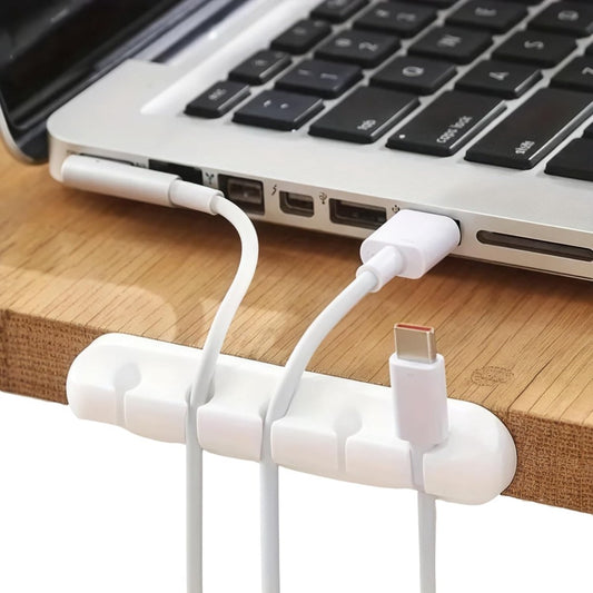 3 pieces - Cable holder - Cable clamp holder - cable management system - cable organizer - cable clip - desk V1188-MS101-02549-1
