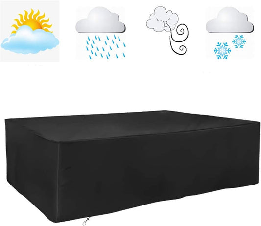 Garden Furniture Cover - 240*140*90 cm - Garden Furniture Protective Cover - Protective Cover for Table V1188-MS101-02553-1
