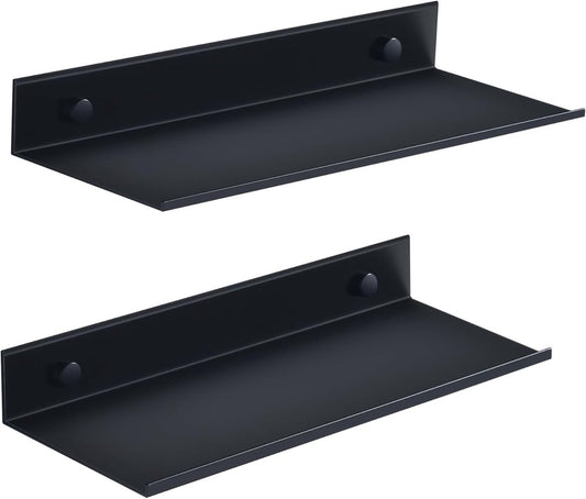 Bathroom Shelf - Wall-Mounted Shower Shelf - 2 Pieces - Soap Holder - Shelf - Modern Design Wall Shelves 30 V1188-MS101-02559-1