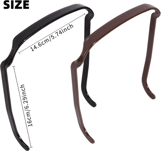 pieces - Glasses headband - Sunglasses hairband - Hairpin - square headbands - headbands for curly hair - V1188-MS101-02563-1