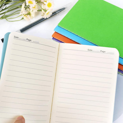 notebooks - 22 pieces - Notebook - Lined A6 size notebooks - Lined school notebook - Lined paper - A6 size - V1188-MS101-02569-1