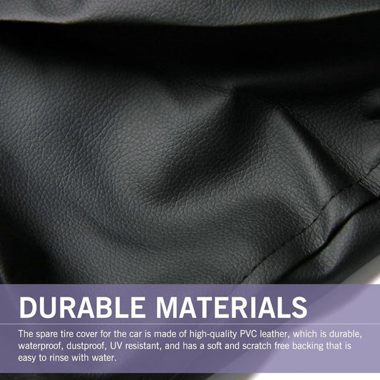 Tire cover - 13 inch - Tire covers - Spare tire cover - Tire dust cover - Spare wheel dust cover - Car tire V1188-MS101-02573-1
