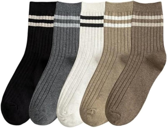 Socks - 5 Pairs of Socks - Men's Socks Value Bundle Size 40/46 - Men's Socks - Stockings - Men's Socks Solid V1188-MS101-02604-1