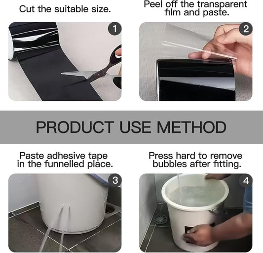 2 pieces - 1.5 m*10 cm - waterproof repair tape - for repairing swimming pools, tents and ponds - repair tape V1188-MS101-02632-1