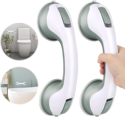 Set of 2 suction cup grab bars - Safety grab bars with suction cup for the shower - Extra handles - No V1188-MS101-02635-1