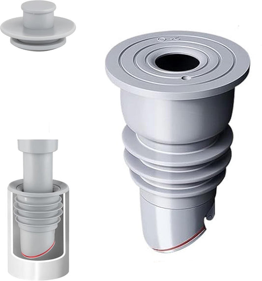Washing machine drain plug - Sealing ring - suitable pipe inner diameter 35-40 mm - Drain plug - Sewer seals V1188-MS101-02646-1