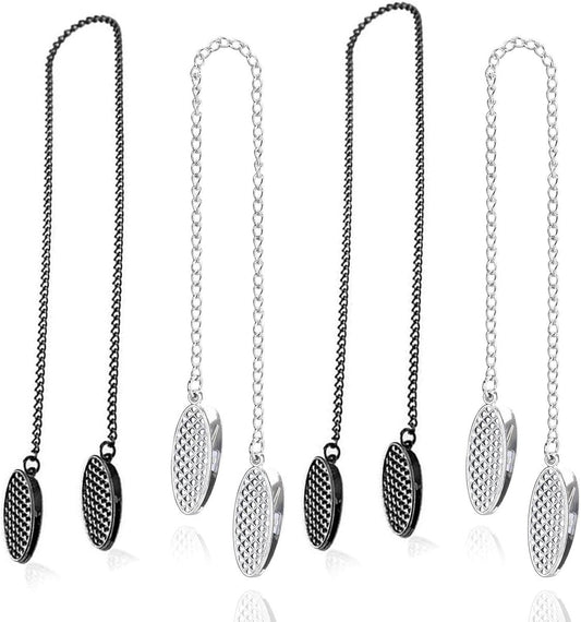 Napkin chain with clips - 4 pieces napkin chain - napkin clips - napkin clips with chain - 50 cm metal chain V1188-MS101-02651-1