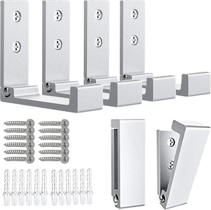 6 pieces - Foldable wall hooks - 6.7*7.5*2.5 cm - Clothes hook - concealable clothes hooks - heavy-duty wall V1188-MS101-02659-1