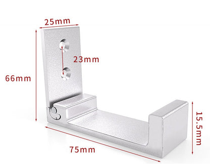 6 pieces - Foldable wall hooks - 6.7*7.5*2.5 cm - Clothes hook - concealable clothes hooks - heavy-duty wall V1188-MS101-02659-1