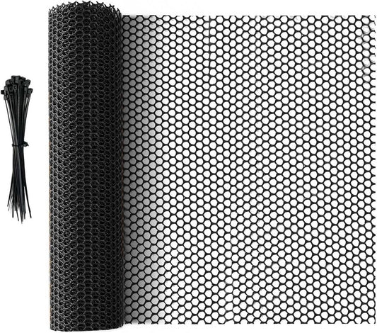 Plastic Fencing Net - 40 cm * 3 m - Chicken Wire - Cat Net - Dog Fencing - Bird Net - Pet Trap Net - Garden V1188-MS101-02663-1
