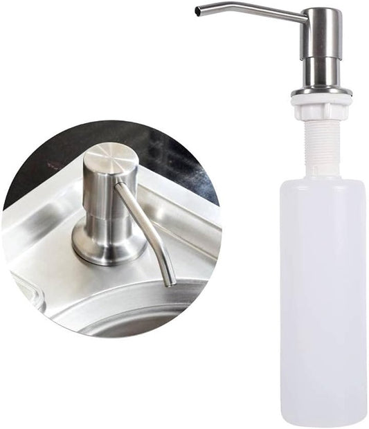 Soap Dispenser - 300 ml - Kitchen Detergent Dispenser - Sink Soap Dispenser - Stainless Steel Kitchen V1188-MS101-02665-1