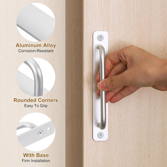 2 pieces - 210*25*36 mm - Door handles - Cabinet handles - Aluminium door handles - Wardrobe handles - Drawer V1188-MS101-02668-1
