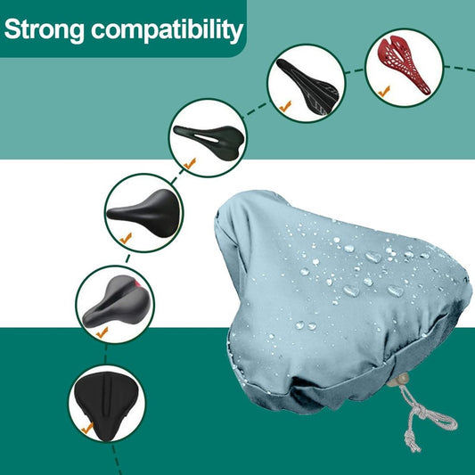 Bicycle Saddle Cover - Bicycle Saddle Cover - Waterproof Saddle Cover - Cover for Bicycle Saddle - Rain Cover V1188-MS101-02669-1