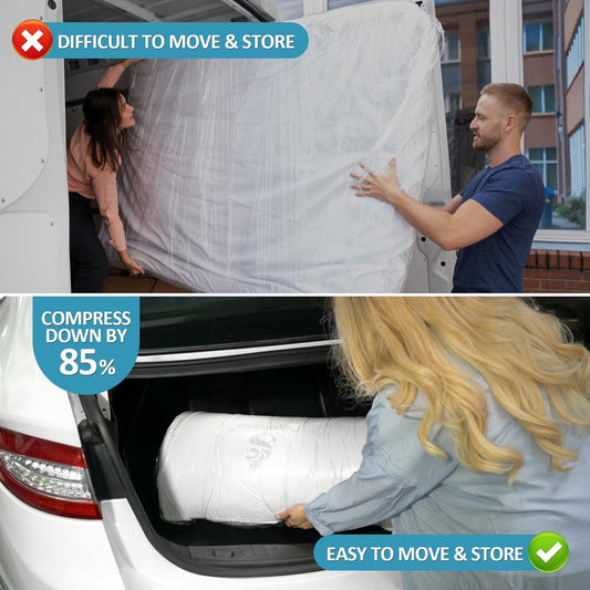 Large vacuum storage bags - 220*100cm - vacuum mattress bag - waterproof - resealable - with zipper - V1188-MS101-02681-1