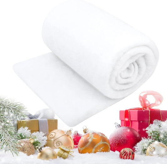 Snow blanket - 80*240 cm - Christmas snow blanket - Artificial snow roll - Christmas snow blanket roll - Fake V1188-MS101-02685-1